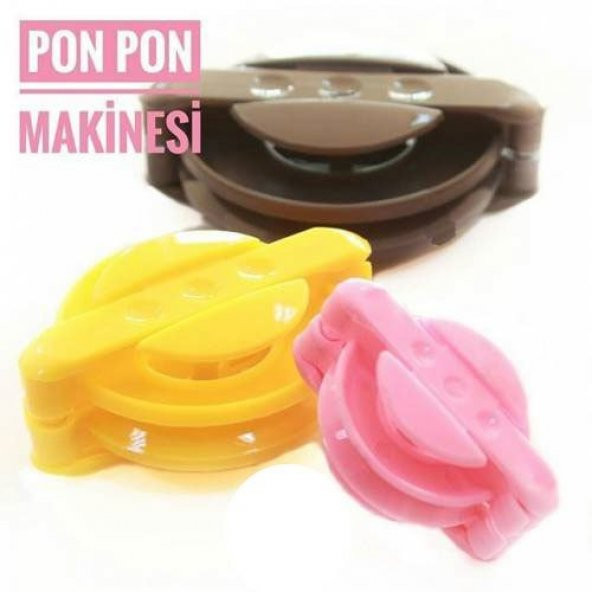 PONPON YAPMA MAKİNESİ 3 LÜ SET - Resim 2