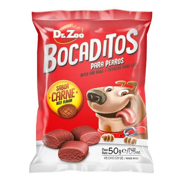 Dr.zoo Bocaditos Biftekli Köpek Ödülü 50gr ürün görseli 1