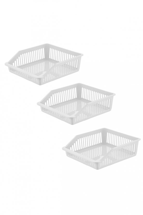 Organizer 3lü Set Beyaz ürün görseli 1