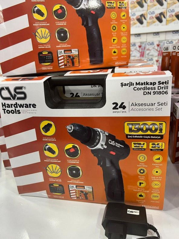 cvs dn91806 akülü vidalama makinası ürün görseli 1