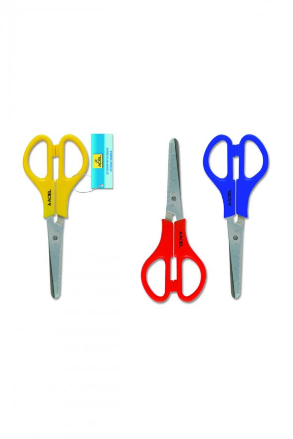 Cetvelli Okul Makası Yl 4012145800 (1 Adet) ürün görseli 1