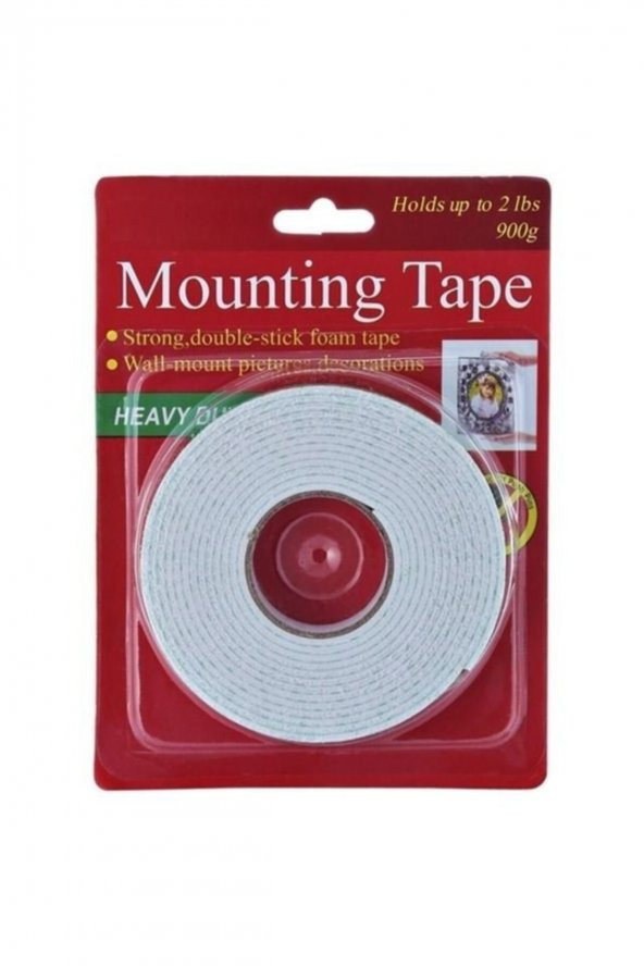 Mounting Tape Taşıma Montaj Bandı - Köpük Çift Taraflı Bant 6980239360066 ürün görseli 1