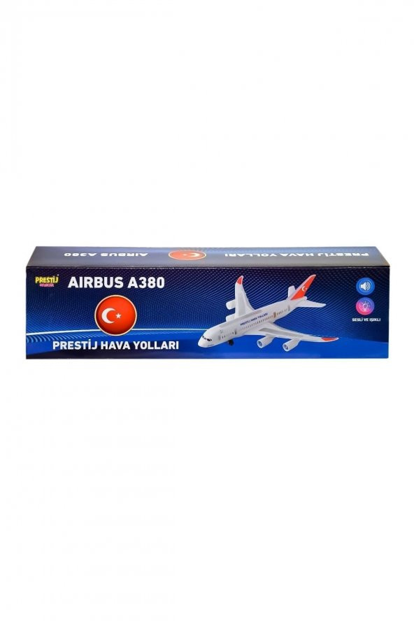Fab 1505 Işıklı Müzikli Yolcu Uçağı A380 ürün görseli 1
