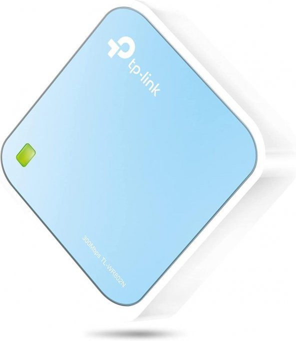 TP-Link TL-WR802N, N300 Mbps Kablosuz Taşınabilir Router ürün görseli 1