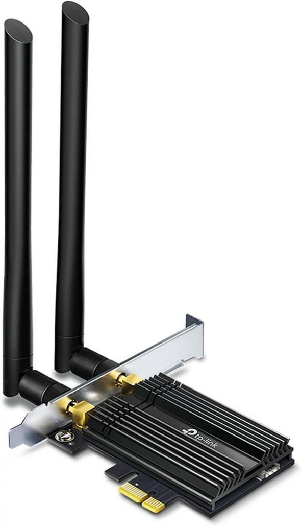 TP-Link Archer TX50E, AX3000 Mbps Wi-Fi 6 Bluetooth 5.0 PCIe Adaptör ürün görseli 1