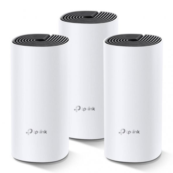 TP-Link Deco M4 1200 Mbps 5 Ghz Wi-Fi Mesh Sistemi 3'lü ürün görseli 1