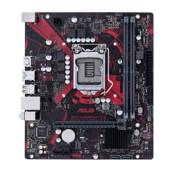 Asus EX-H510M-V3 Intel H510 3200 MHz (OC) DDR4 Soket 1200 mATX Anakart ürün görseli 1