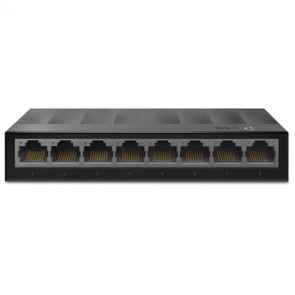 TP-Link LS1008G 8 Port 10/100/1000Mbps Desktop Switch ürün görseli 1