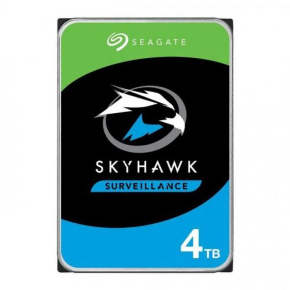 Seagate 4TB 3.5" 5900Rpm 256MB SATA3 Skyhawk (ST4000VX016) ürün görseli 1