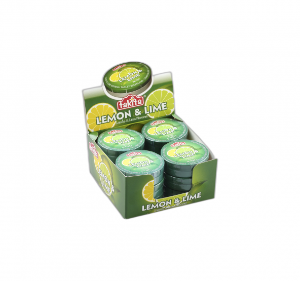 LEMON&LIME AROMALI TAB.12 GR 12'Lİ PAKET ürün görseli 1