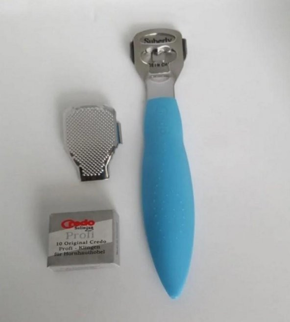 Zhltools Ayak Tabanı Topuk Nasır Törpüsü 10 Yedek Bıçaklı ürün görseli 1