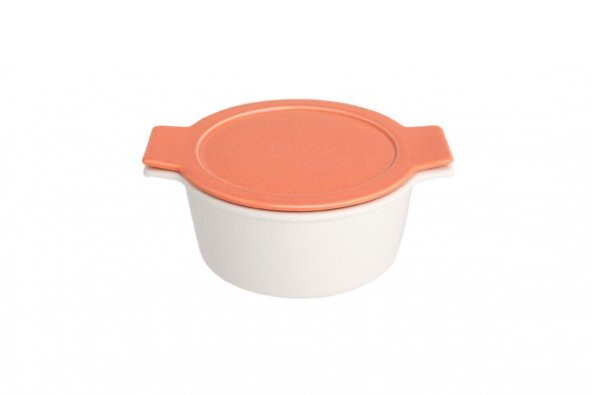 Porland Cookland Fire Turuncu Kapaklı Derin Tencere 1.3 Lt 04CLA000016 ürün görseli 1