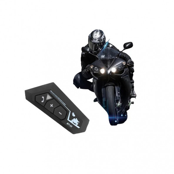 Bt22 Kask Kulaklık Bluetooth Motosiklet Kulaklık 5.0 Bluetooth Interkom Motorsiklet Kulaklık ürün görseli 1