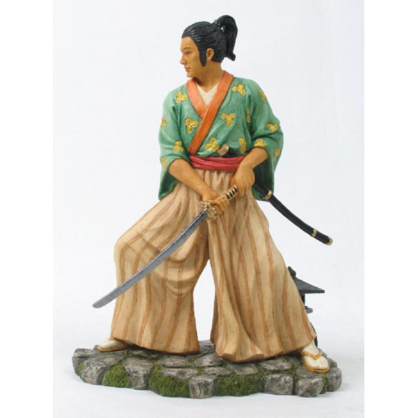 VERONESE BİBLOLAR-Uzakdoğu Figür-WISE SAMURAY-16x13x22 CM-JWU72479AA ürün görseli 1