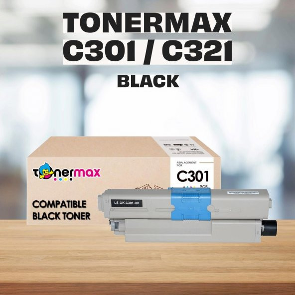 Oki C301 Muadil Toner Set CMYK - Resim 3