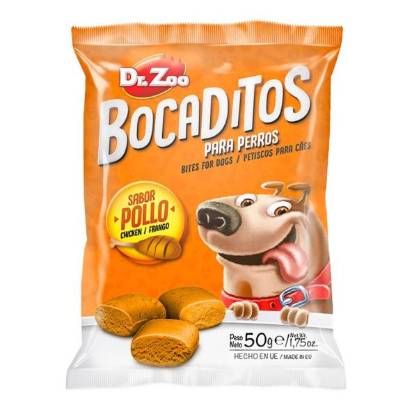 Dr.zoo Bocaditos Tavuklu Köpek Ödülü 50gr ürün görseli 1