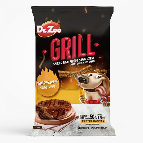Dr.zoo Grill Biftekli Köpek Ödülü 50gr ürün görseli 1