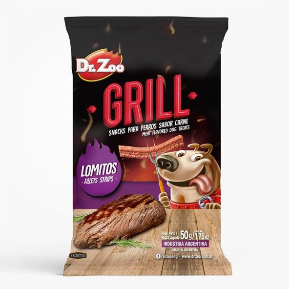 Dr.zoo Grill Fileto Biftekli Köpek Ödülü 50gr ürün görseli 1