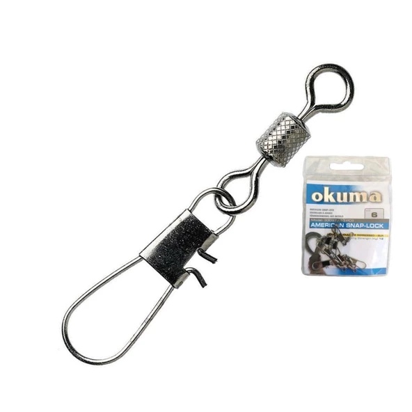 Okuma American Snap Lock Klipsli Fırdöndü - Resim 5