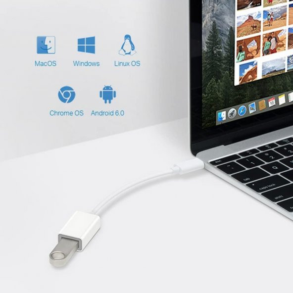 TP-Link UC400, Yüksek Hızda 3.0 USB-C - USB-A Adaptör - Resim 4
