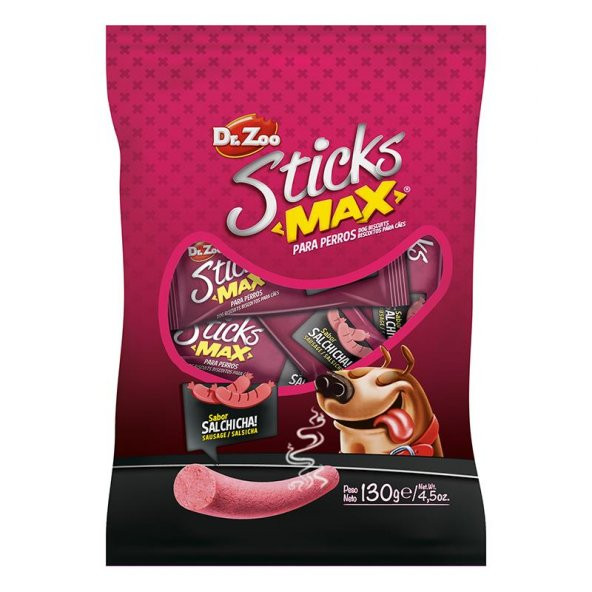Dr.zoo Max Sosisli Köpek Ödülü 130gr ürün görseli 1