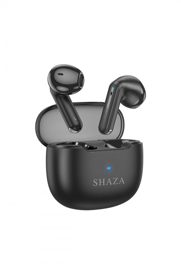 Shaza Air7 Gürültü Azaltma Enc 4 Mikrofonlu Bluetooth 5.3 Tws Kulaklık Siyah ürün görseli 1