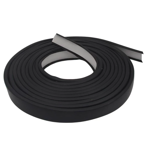 Kendinden Yapışkanlı Masa,Raf,Dolap,Tezgah,Mobilya Kenar Bandı 18mmX5 Metre-Siyah ürün görseli 1