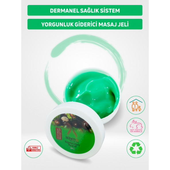 Dermanel Yorgunluk Giderici Masaj Jeli - Resim 2