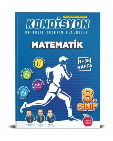 8.Sınıf Kondisyon Matematik Denemesi ürün görseli 1