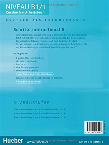 Schritte International 5 Niveau B1/1 - Resim 2
