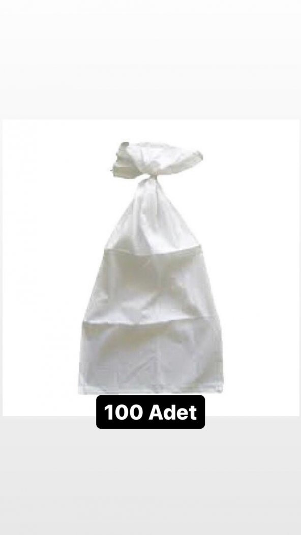 Hamam Köpük Torbası 100 Adet Doğal Hamam Torbası Pamuk Köpük Torbası Duş ürün görseli 1