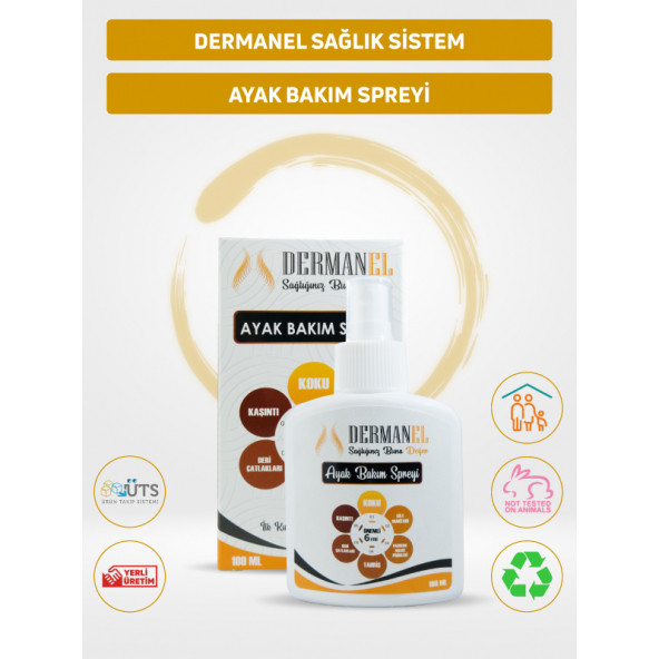 Dermanel Ayak Bakım Spreyi - Resim 2