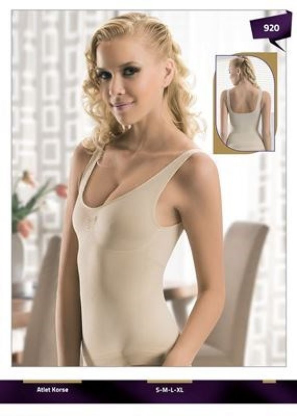 Formfit 920 Form Fit Bayan Dikişsiz Atlet Korse 920 ürün görseli 1
