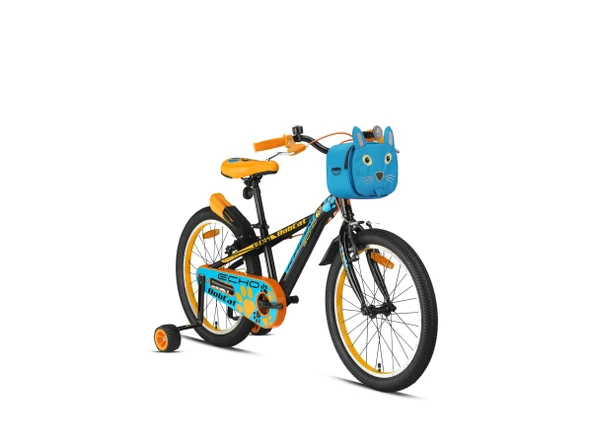 Kron BOBCAT - 16'' - Vitessiz - V.B. - Siyah-Mavi/Turuncu ürün görseli 1