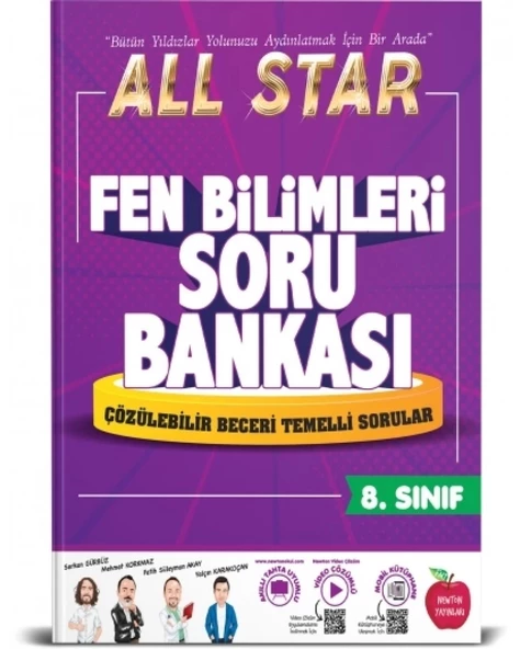 8.Sınıf All Star Fen Bilimleri Soru Bankası ürün görseli 1