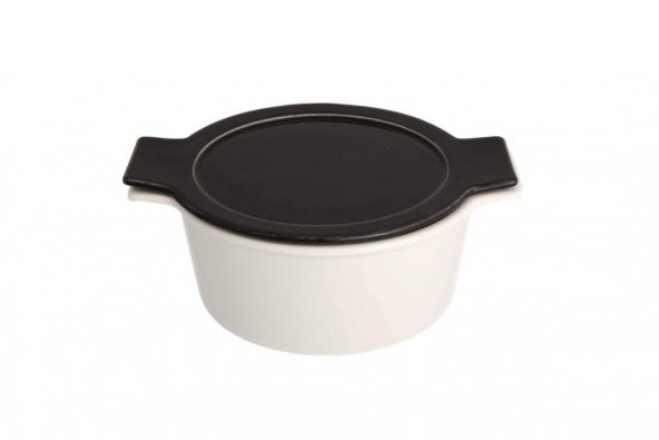 Porland Cookland Fire Siyah Kapaklı Derin Tencere 1.3 Lt 04CLA000014 ürün görseli 1