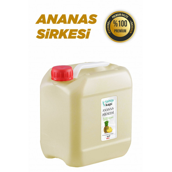 Tahtakapı Ananas Sirkesi 5 Litre - Resim 2