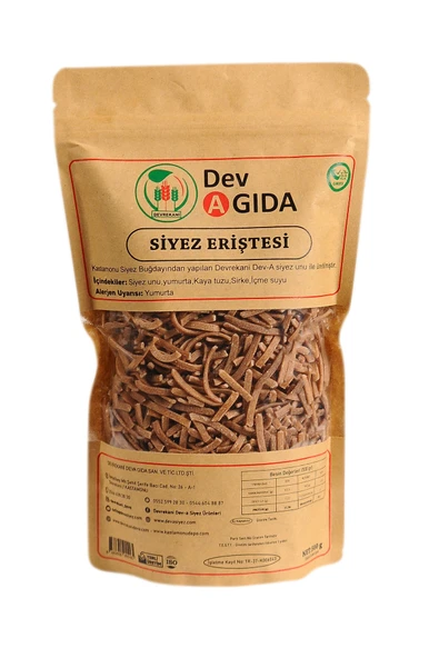 DOYPACK SİYEZ ERİŞTESİ 500G ürün görseli 1