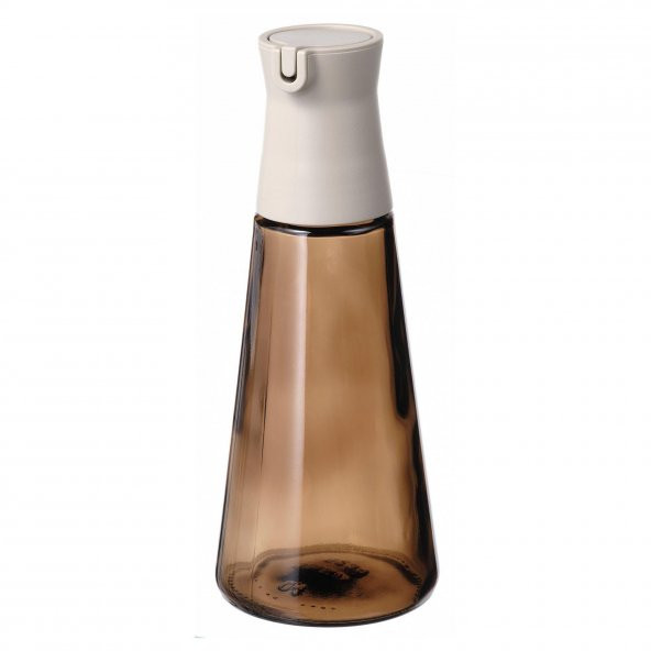 Yağdanlık Cam 19 Cm MeridyenDukkan Kahverengi-Amber Renk 19 cm, 1 Parça ürün görseli 1