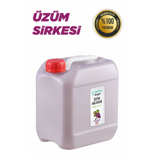 Tahtakapı Üzüm Sirkesi 5 Litre - Resim 2