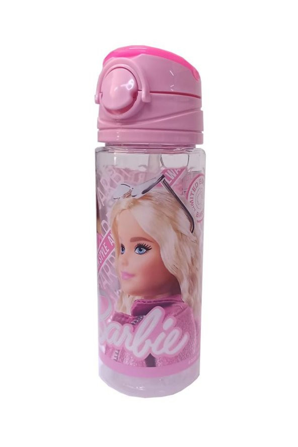 Kız Çocuk Barbie Matara 500 ml 1 Adet Lisanslı Barbi Suluk Okul Matarası Öğrenci Suluğu ürün görseli 1