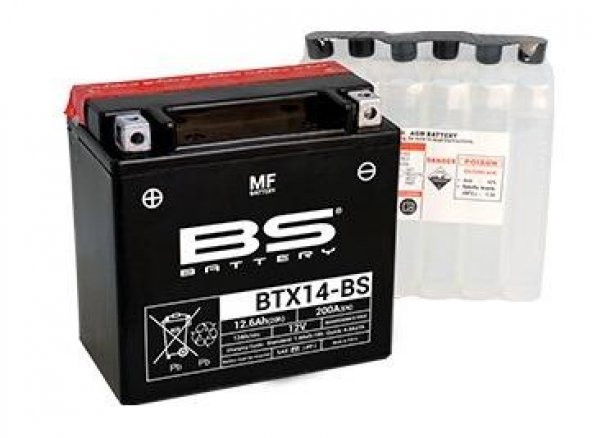BS YTX14-BS AKÜ ürün görseli 1