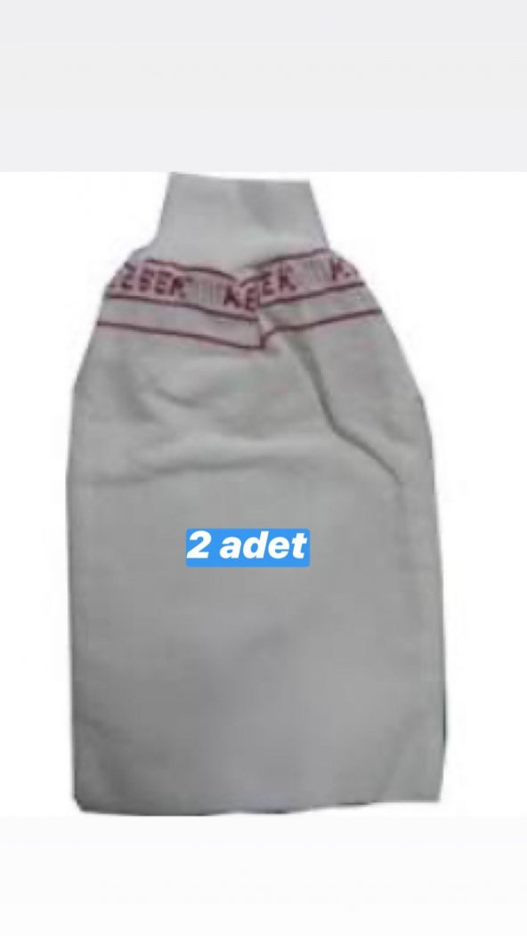 Kelebek Lastikli Kese Kalın Kese 2 Adet ürün görseli 1