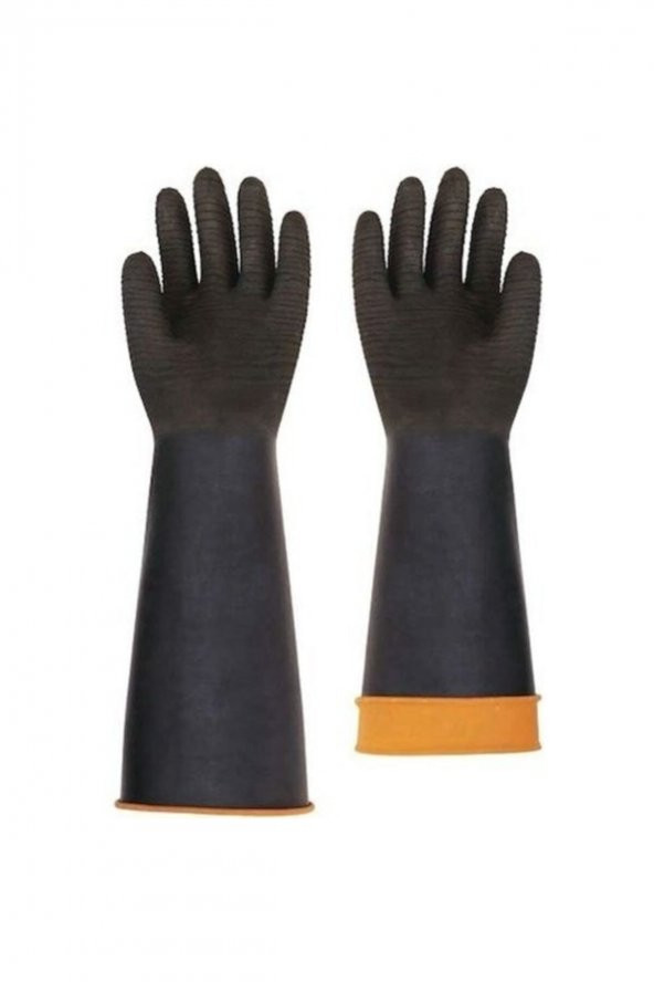 Tırtıklı Asit Eldiveni 45cm  H2-45 ürün görseli 1