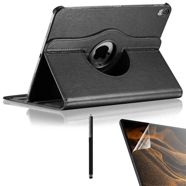 Smcase Apple iPad Pro 12.9 2018 3.Nesil Kılıf 360 Dönebilen Koruma Kapaklı Standlı dn33  Nano  Kalem ürün görseli 1