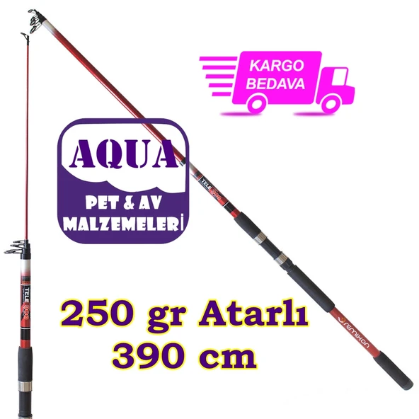 Remixon Apache 3.90 cm 250 gr Atarlı Teleskopik Kamış ürün görseli 1
