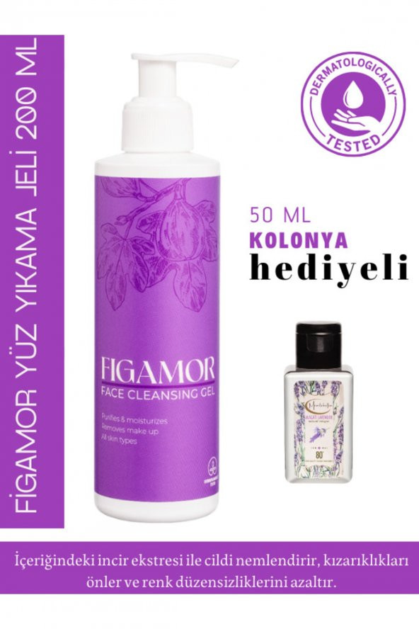 Figamor Tüm Cilt Tipleri İçin Arındırıcı & Canlandırıcı Yüz Yıkama Jeli 200 ml ürün görseli 1