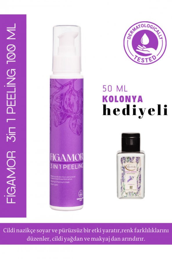 Figamor Canlandırıcı Cilt Tonu Eşitleyici & Pürüzsüzlük Sağlayan 3 in 1 Yüz Peeling 100 ml ürün görseli 1
