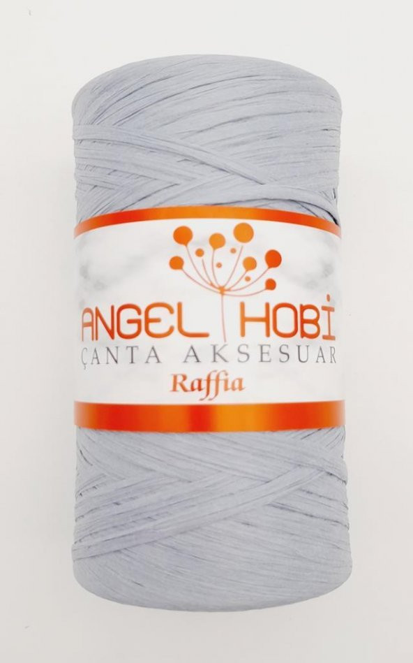 Angel Çanta Aksesuar Gri Renk Angel Rafya İp ürün görseli 1