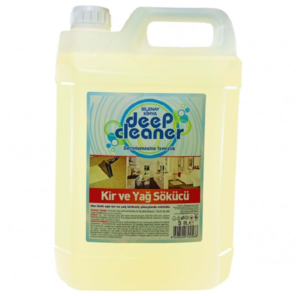 Deep Cleaner KİR VE YAĞ SÖKÜCÜ LEYLAK 5 LT ürün görseli 1